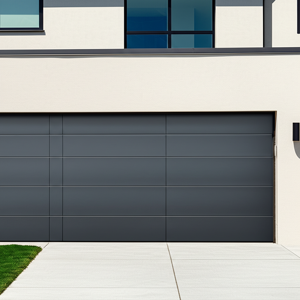 Modern garage door installation in Alva, FL